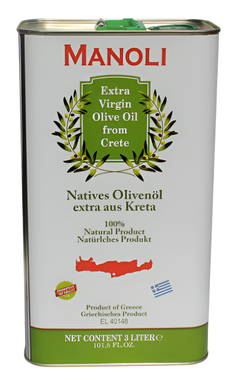 MANOLI Extra natives Olivenöl aus Kreta 3L