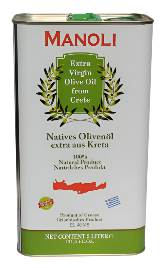 MANOLI Extra natives Olivenöl aus Kreta 3L